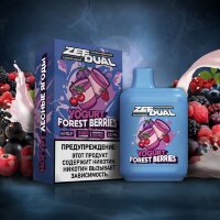 Zef Nova 5000 затяжек "Йогурт и лесные ягоды" по цене 800 руб. 