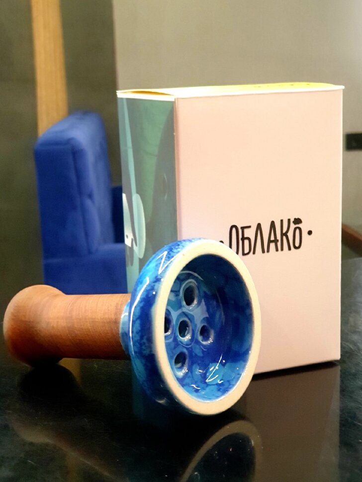 Чаша Облако Black Glaze Top (Голубая) по цене 650 руб. 