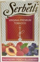 Serbetli "Raspberry Peach Blueberry " ("Малина, персик и черника") по цене 220 руб. 