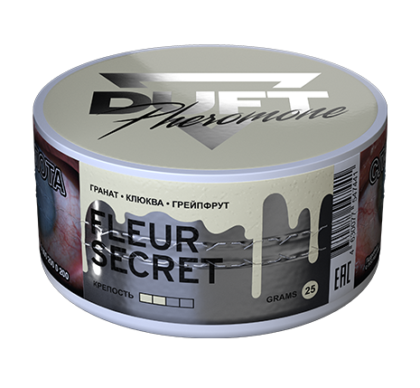 Duft Pheromone "FLEUR SECRET" ("Гранат, клюква, грейпфрут") 25 гр. по цене 180 руб. 