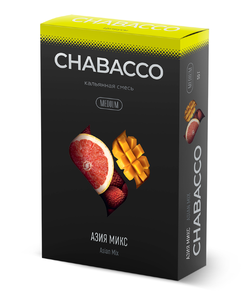 Chabacco Medium "Asian Mix" ("Азия Микс") 50 гр. по цене 290 руб. 