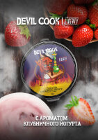 Devil Cook "Клубничный йогурт" Hard (Табак 50 гр.) по цене 150 руб. 