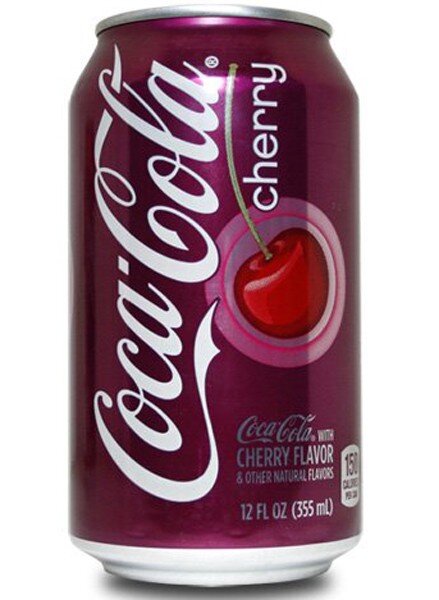 Coca-Cola "Cherry" ("Вишня") по цене 100 руб. 