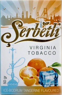 Уцененный Serbetli "ICE Bodrum Tangerine" ("Ледяной мандарин") по цене 150 руб. 