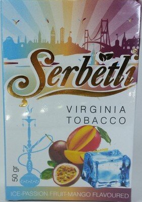 Serbetli "Ice Passion Fruit Mango" ("Ледяная Маракуйя с Манго") по цене 220 руб. 