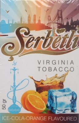 Serbetli "Ice Cola Orange" ("Ледяная Кола и Апельсин") по цене 220 руб. 