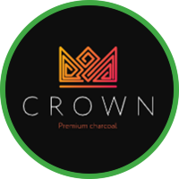 Кокосовый уголь "Black Crown" (22 мм, 1 кг, 96 кубиков) по цене 600 руб. 